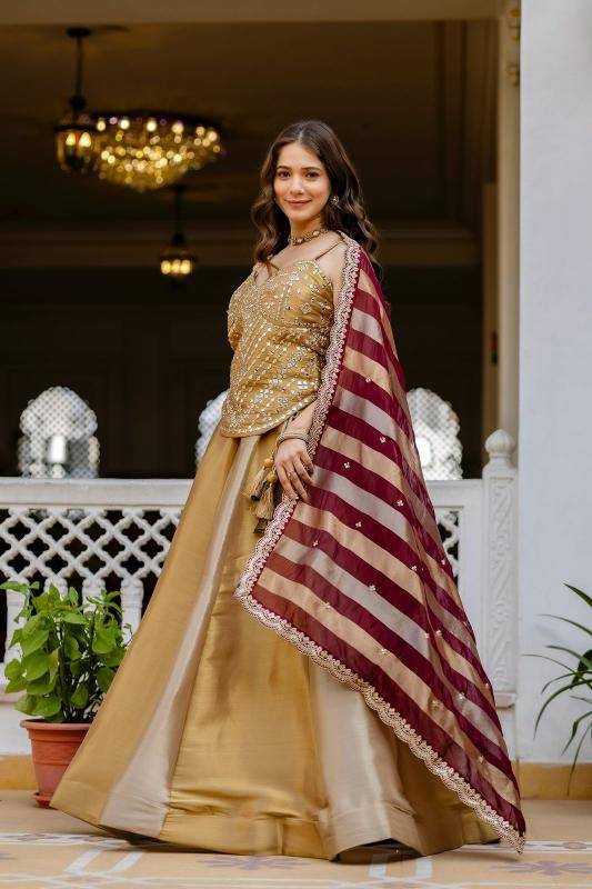Pehnava RR 40 VISCOUS Traditional lehenga choli in Hyderabad